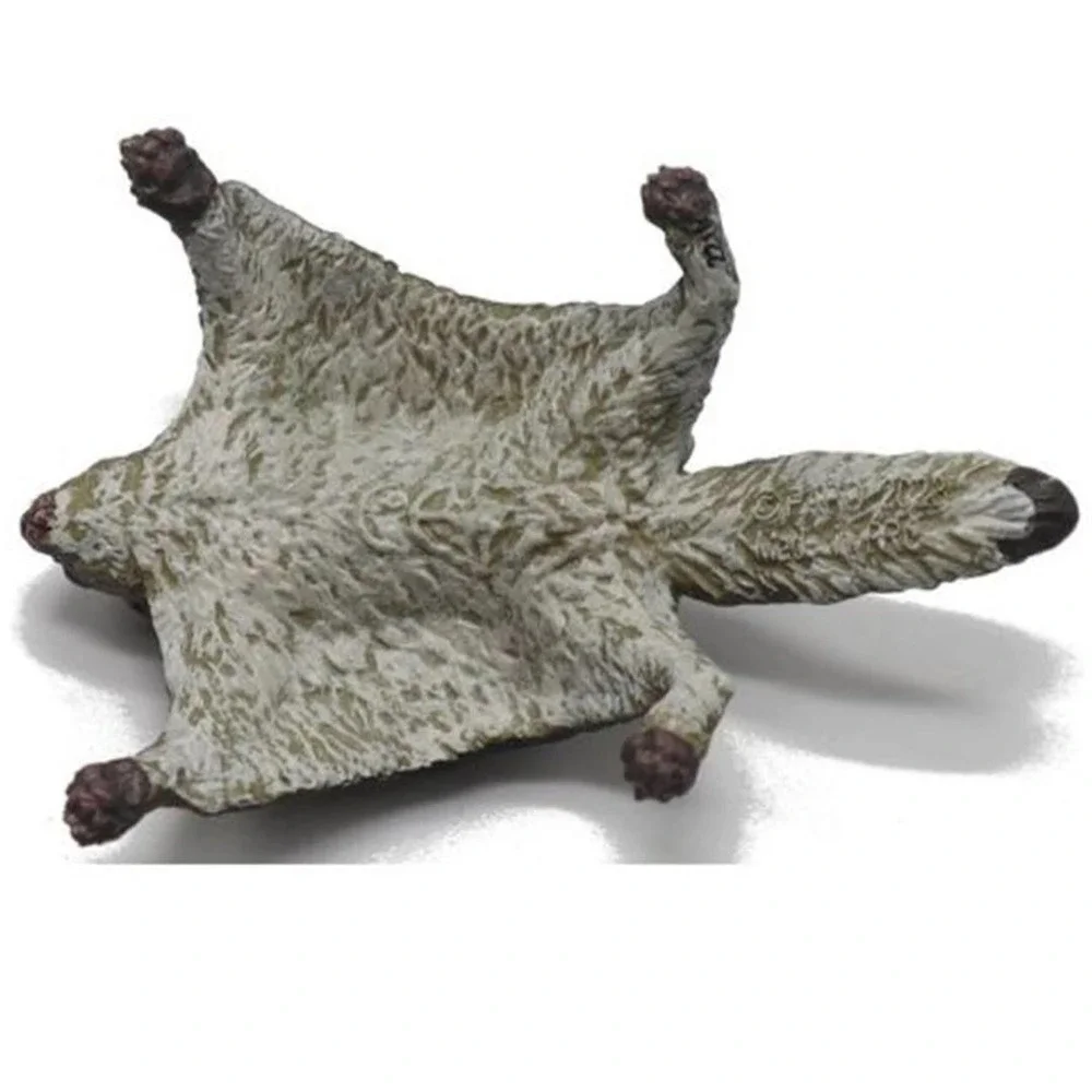 Flying Squirrel Wild Animal Figure - Hand Painted & Collectible‎ Toy - Papo